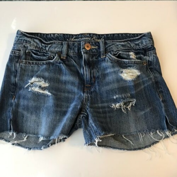 American Eagle Outfitters Shorts American Eagle Distressed Denim